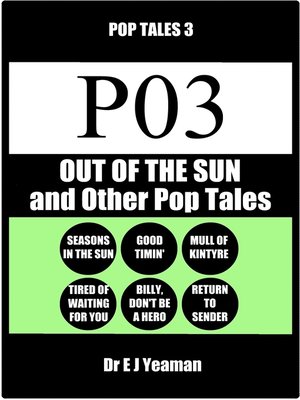 cover image of Out of the Sun and Other Pop Tales